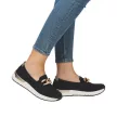 Rieker 58944 00 divatos női bebújós loafer