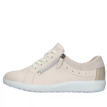   Waldlaufer 634002 316496 divatos női fűzős szarvasbőr sneaker széles bőségben
