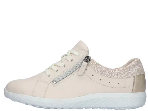 Waldlaufer 634002 316496 divatos női fűzős szarvasbőr sneaker széles bőségben