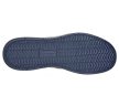 Skechers 65981 NVY divatos férfi fűzős vászoncipő