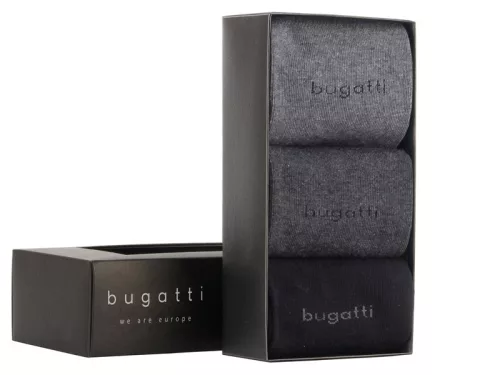 Bugatti 6803X 610 Uni Basix Box férfi zokni
