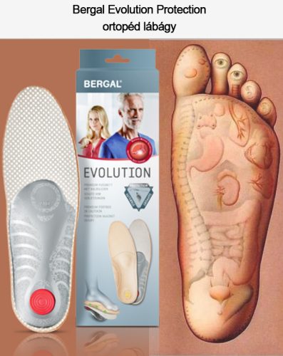 Bergal Evolution Protection ortopéd lúdtalpbetét