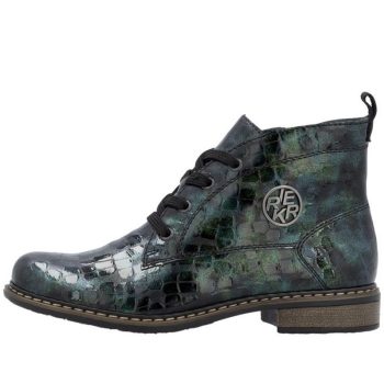 Rieker 71205 90 divatos női bokacipő