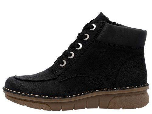 Rieker 73303 00 kényelmes női bokacipő