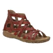 Josef Seibel Ivy 06 74106 160400 különleges női cipzáros bőr gladiátorszandál