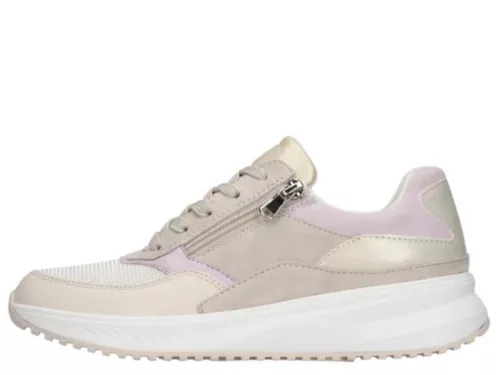 Waldlaufer Gonamic 765001 100271 divatos női gördülőtalpú fűzős félcipő