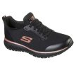 Skechers WORK 77222EC BKRG női félcipő
