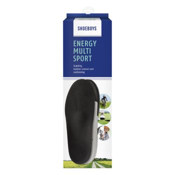   SHOEBOY'S ENERGY MULTI SPORT – multifunkciós talpbetét sportolóknak (1 pár)
