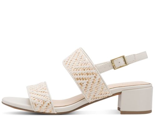 Marco Tozzi by Guido Maria Kretschmer 88202 46402 elegáns női magas sarkú csatos szandál 