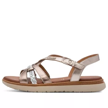   Tamaris Comfort 88603 46992 sikkes női tépőzáras bőr szandál