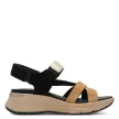 Tamaris Comfort 88737 46098 divatos női tépőzáras platform szandál