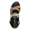 Tamaris Comfort 88737 46098 divatos női tépőzáras platform szandál