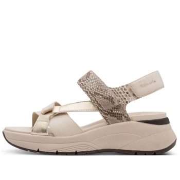   Tamaris Comfort 88737 46414 divatos női tépőzáras platform szandál