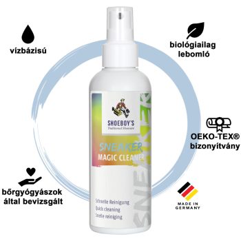   SHOEBOY'S SNEAKER MAGIC CLEANER 100ML - varázslatos sneaker és sportcipő és általános lábbeli ápolószer
