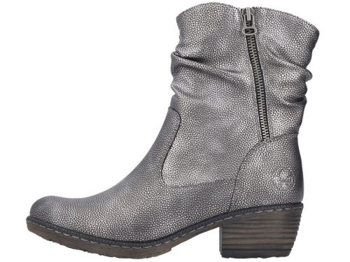 Rieker 93760 90 extravagáns western stílusú női bokacsizma