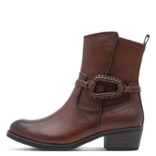 Marco Tozzi 25368 47392 divatos western stílusú női bokacsizma
