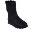 Skechers 167675 BBK női félcsizma - cipzáras, vízlepergető felsőrésszel
