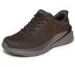 Skechers Slip-ins 211392 CHOC bebújós sportos férfi bőr félcipő