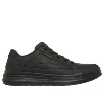   Skechers Relaxed Fit®  211394 BBK kényelmes férfi bebújós utcai cipő