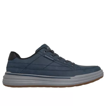   Skechers Relaxed Fit®  211394 NVY kényelmes férfi bebújós utcai cipő