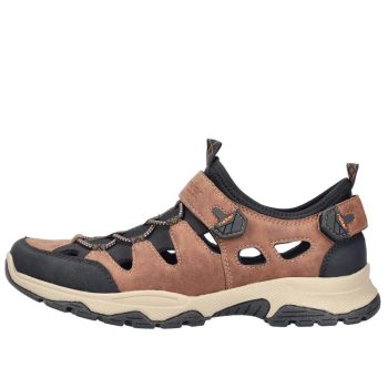 Rieker B8375 90 bebújós férfi szandálcipő