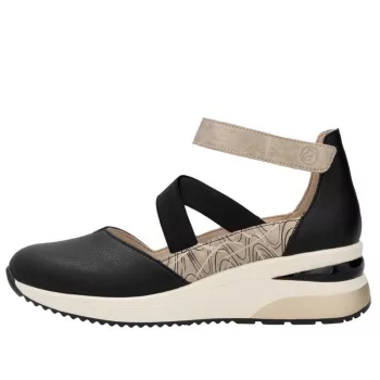   Remonte D2411 03 extravagáns női tépőzáras wedge szandálcipő