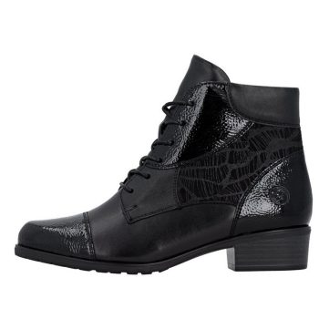 Remonte D6882 00 divatos női bokacsizma
