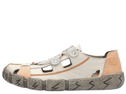 Rieker L0325 60 női fűzős lyukacsos félcipő