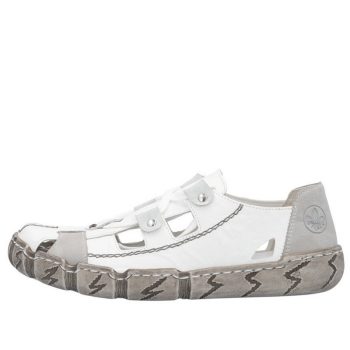 Rieker L0325 80 női fűzős lyukacsos félcipő