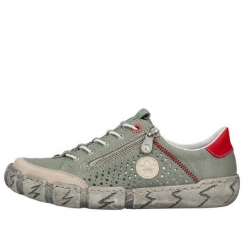 Rieker L0355 52 női bebújós lyukacsos félcipő