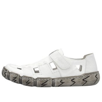 Rieker L0362 80 női tépőzáras lyukacsos félcipő