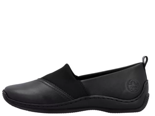 Rieker L1790 00 kényelmes női bebújós félcipő