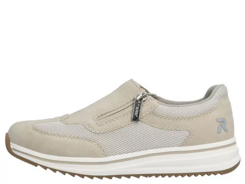 Rieker Sport L5854 62 női sportos cipzáras félcipő