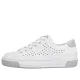 Rieker L8849 80 divatos lyukacsos női fűzős sneaker
