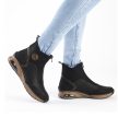 Rieker M5656 00 divatos női bokacipő
