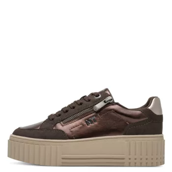   Marco Tozzi 23728 46303 divatos női fűzős platform sneaker