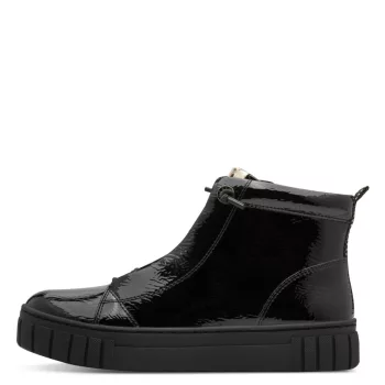   Marco Tozzi 25291 43018 divatos női fűzős magasszárú sneaker 