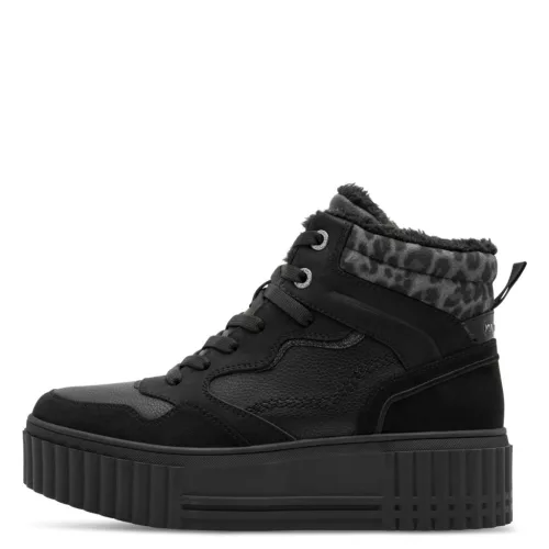 Marco Tozzi 26212 47098 női bokacipő, fűzős magasszárú sneaker