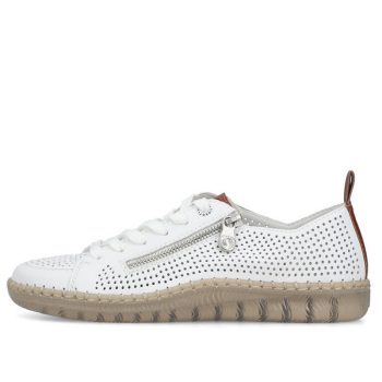 Rieker N2405 80 női fűzős lyukacsos félcipő