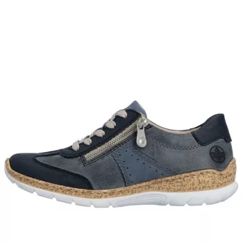 Rieker N4221 14 kényelmes női fűzős félcipő