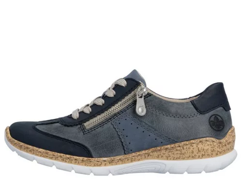 Rieker N4221 14 kényelmes női fűzős félcipő