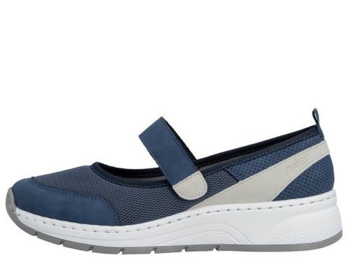 Rieker N6554 12 könnyű tépőzáras telitalpú női félcipő