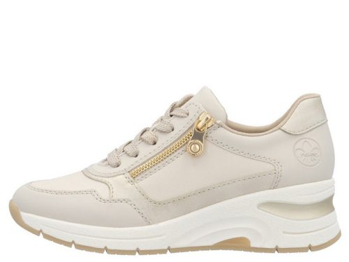 Rieker N9301 60 divatos női telitalpú fűzős félcipő