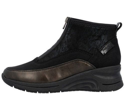 Rieker N9362 01 divatos női bokacipő