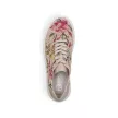 Rieker Sport N9919 91 divatos fűzős virágos sneaker