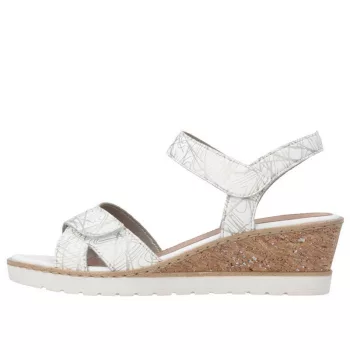   Remonte R6252 81 sikkes tépőzáras telitalpú női bőr szandál