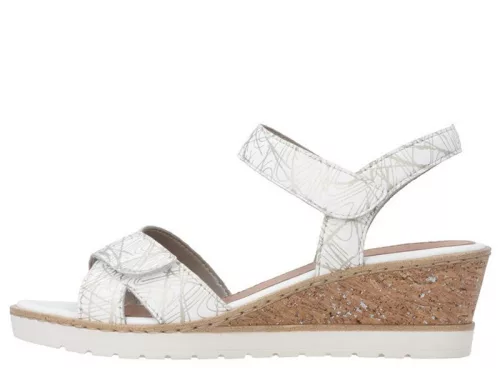 Remonte R6252 81 sikkes tépőzáras telitalpú női bőr szandál