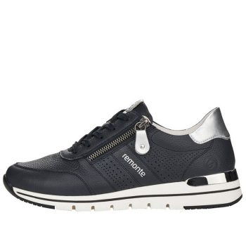 Remonte R6705 14 divatos fűzős lyukacsos sneaker