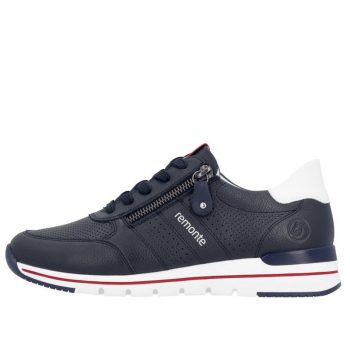 Remonte R6705 15 divatos fűzős lyukacsos sneaker