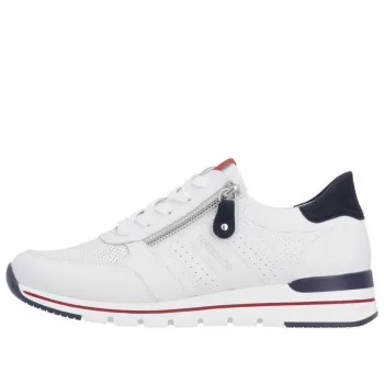 Remonte R6705 82 divatos fűzős lyukacsos sneaker